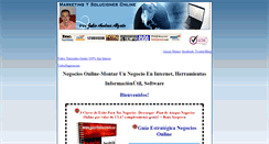 Desktop Screenshot of ganardineroonlinesite.com